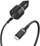 Ładowarka samochodowa OtterBox Car Charger Bundle USB C 18W USB PD + Kabel USB C-Lightning 1 m Black (840104211915) - obraz 3