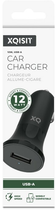 Автомобільний зарядний пристрій Xqisit Car Charger 2.4 A Single USB-A Black (4029948222356) - зображення 2
