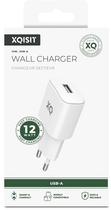 Зарядний пристрій Xqisit NP Travel Charger Single USB-A 2.4A White (4029948221595) - зображення 2