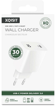 Зарядний пристрій Xqisit NP Travel Charger Single USB-C PD30W White (4029948221670) - зображення 3