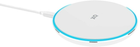 Бездротовий зарядний пристрій Xqisit NP Wireless Fast Charger 15W White (4029948221328) - зображення 3