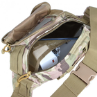 Поясная тактическая сумка A29 военная бананка мультикам - изображение 3