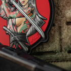 Нашивка M-Tac Tactical girl №3 Череп на плечі PVC - зображення 3