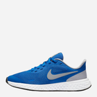 Buty sportowe chłopięce na rzepy Nike Revolution 5 (GS) BQ5671-403 35.5 Niebieskie (194499362937) - obraz 3