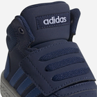 Buty sportowe chłopięce na rzepy za kostkę Adidas Hoops Mid 2.0 I EE6714 19 Granatowe (4061615968440) - obraz 3