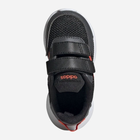 Buty sportowe dziecięce dla dziewczynki na rzepy Adidas Tensaur Run I EG4139 22 Czarne (4062052624364) - obraz 5