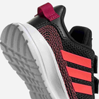 Buty sportowe dziecięce dla dziewczynki na rzepy Adidas Tensaur Run I FW4137 21 Czarne (4060517537273) - obraz 6
