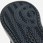Buty sportowe chłopięce na rzepy za kostkę Adidas Hoops Mid 2.0 I FW4925 20 Szare (4060519636752) - obraz 4