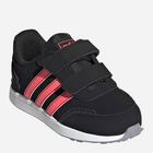 Buty sportowe dziecięce dla dziewczynki na rzepy Adidas Vs Switch 3 I FW6662 21 Czarne (4062059425544) - obraz 2