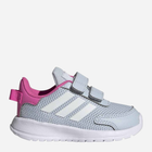 Buty sportowe dziecięce dla dziewczynki na rzepy adidas Tensaur Run I FY9200 21 Szare (4064036703799)