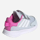 Buty sportowe dziecięce dla dziewczynki na rzepy Adidas Tensaur Run I FY9200 26 Szare (4064036703737) - obraz 3