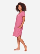 Koszula nocna damska z bawełny Doctor Nap Tcb.4115 M Różowa (5902701156503) - obraz 4