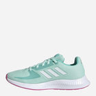 Buty sportowe młodzieżowe dla dziewczynki Adidas Runfalcon 2.0 K FY9502 40 Zielone (4064036728617) - obraz 2