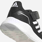 Buty sportowe chłopięce na rzepy Adidas Runfalcon 2.0 I FZ0093 23 Czarne (4064036682094) - obraz 6