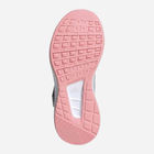 Buty sportowe dziecięce dla dziewczynki na rzepy Adidas Runfalcon 2.0 C FZ0111 28.5 Szare (4064036736674) - obraz 4