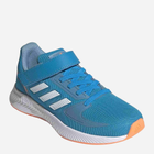Buty sportowe chłopięce na rzepy Adidas Runfalcon 2.0 C FZ2961 28.5 Błękitne (4064036681080) - obraz 2