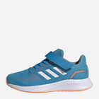 Buty sportowe chłopięce na rzepy Adidas Runfalcon 2.0 C FZ2961 29 Błękitne (4064036681073) - obraz 4