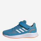 Buty sportowe chłopięce na rzepy Adidas Runfalcon 2.0 C FZ2961 30 Błękitne (4064036681110) - obraz 4