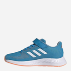 Buty sportowe chłopięce na rzepy Adidas Runfalcon 2.0 C FZ2961 31.5 Błękitne (4064036681042) - obraz 3