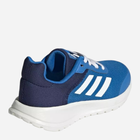 Buty sportowe chłopięce na rzepy Adidas Tensaur Run 2.0 K GW0396 39.5 Błękitne (4065419975765) - obraz 4