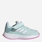 Buty sportowe dziecięce dla dziewczynki na rzepy Adidas Duramo Sl I GW2234 22 Miętowe (4064049343692) - obraz 1