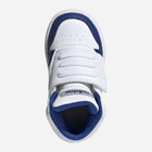 Buty sportowe chłopięce na rzepy za kostkę Adidas Hoops Mid 2.0 I GW4838 22 Białe (4064049362723) - obraz 3