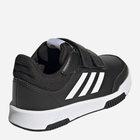 Підліткові кросівки для хлопчика Adidas Tensaur Sport 2.0 Cf K GW6440 38.5 Чорні (4065426080643) - зображення 4