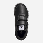 Buty sportowe chłopięce na rzepy Adidas Tensaur Sport 2.0 Cf K GW6440 38.5 Czarne (4065426080643) - obraz 5