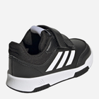 Buty sportowe chłopięce na rzepy Adidas Tensaur Sport 2.0 Cf I GW6456 23 Czarne (4065426046229) - obraz 4