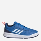 Buty sportowe chłopięce na rzepy Adidas Tensaur K GW9066 39.5 Błękitne (4065424810501) - obraz 1