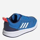 Buty sportowe chłopięce na rzepy Adidas Tensaur K GW9066 39.5 Błękitne (4065424810501) - obraz 3
