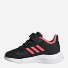 Buty sportowe dziecięce dla dziewczynki na rzepy Adidas Runfalcon 2.0 I GX5942 21 Czarne (4065419284270) - obraz 3