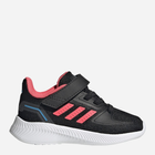 Buty sportowe dziecięce dla dziewczynki na rzepy Adidas Runfalcon 2.0 I GX5942 26 Czarne (4065419284300) - obraz 1