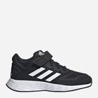 Buty sportowe chłopięce na rzepy adidas Duramo 10 El K GZ0649 32 Czarne z białym (4065418318525)