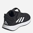 Buty sportowe chłopięce na rzepy Adidas Duramo 10 El I GZ0652 20 Czarne (4065418245685) - obraz 4