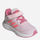 Buty sportowe dziecięce dla dziewczynki na rzepy Adidas Duramo 10 El I GZ1054 24 Różowe (4065418487801) - obraz 2