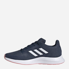 Buty sportowe młodzieżowe dla dziewczynki Adidas Tensaur Run 2.0 K GZ7419 38.5 Ciemnogranatowe (4064048173252) - obraz 2