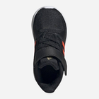 Buty sportowe chłopięce na rzepy Adidas Tensaur Run 2.0 I GZ7428 19 Czarne (4064047990218) - obraz 4