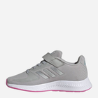 Buty sportowe dziecięce dla dziewczynki na rzepy Adidas Tensaur Run 2.0 C GZ7435 28.5 Szare (4064047978742) - obraz 3