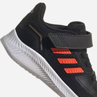 Buty sportowe chłopięce na rzepy Adidas Tensaur Run 2.0 I GZ7428 24 Czarne (4064047990126) - obraz 5