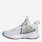 Buty sportowe dziecięce dla dziewczynki Adidas Ownthegame 2.0 K H01556 28.5 Białe (4064047000658) - obraz 2