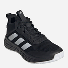 Buty sportowe chłopięce na rzepy Adidas Ownthegame 2.0 K H01558 28.5 Czarne (4064047229356) - obraz 2