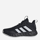 Buty sportowe chłopięce na rzepy Adidas Ownthegame 2.0 K H01558 28 Czarne (4064047229431) - obraz 3