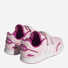 Buty sportowe dziecięce dla dziewczynki na rzepy Adidas Vs Switch 3 Cf C H03766 30.5 Różowe (4066746149942) - obraz 3