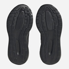 Buty sportowe chłopięce na rzepy Adidas Runfalcon 3.0 K HP5842 36.5 Czarne (4066749910211) - obraz 5