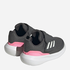 Buty sportowe dziecięce dla dziewczynki na rzepy Adidas Runfalcon 3.0 AC I HP5859 23.5 Szare (4066749848712) - obraz 3