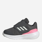 Buty sportowe dziecięce dla dziewczynki na rzepy Adidas Runfalcon 3.0 AC I HP5859 26 Szare (4066749848705) - obraz 2