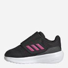 Buty sportowe dziecięce dla dziewczynki na rzepy Adidas Runfalcon 3.0 AC I HP5862 24 Czarne (4066749852443) - obraz 2