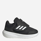Buty sportowe chłopięce na rzepy Adidas Runfalcon 3.0 AC I HP5863 22 Czarne (4066749856380) - obraz 1