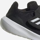 Buty sportowe chłopięce na rzepy Adidas Runfalcon 3.0 AC I HP5863 19 Czarne (4066749856298) - obraz 4
